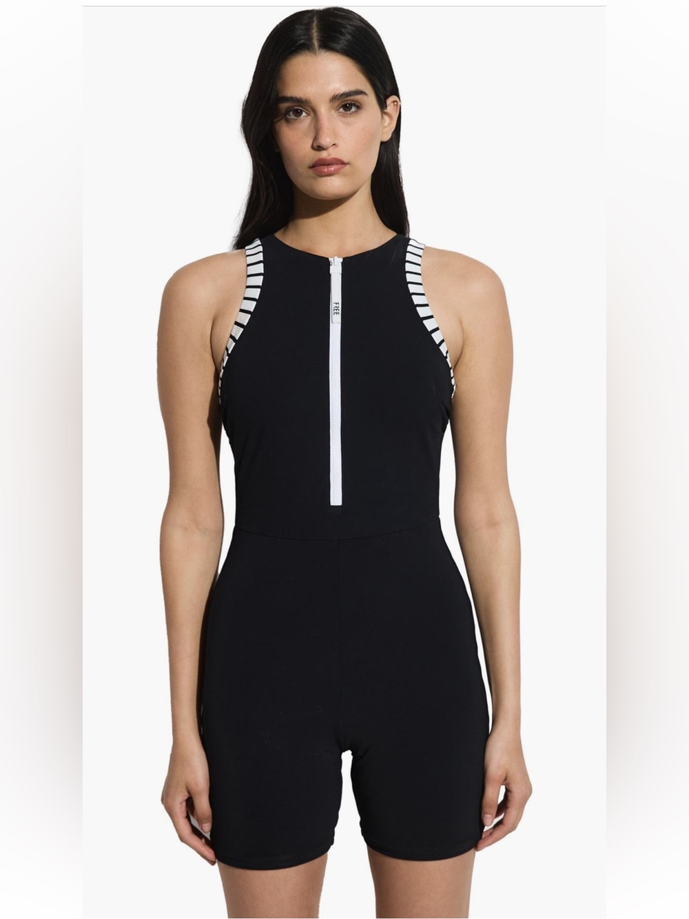 High Neck Swim Romper NEW WITH TAGS